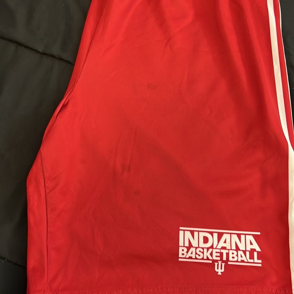 Adidas Player ID Team Basketball Practice Shorts: Indiana Hoosiers - Picture 6 of 7